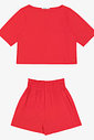 Conjunto Feminino Blusa Com Shorts Endless