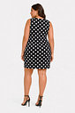 Vestido Curto Estampado Plus Size Infinita Cor Vestido Curto Estampado Plus Size Infinita Cor