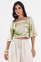 Blusa Feminina Manga Ampla Endless Blusa Feminina Manga Ampla Endless