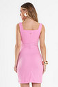 Vestido Feminino Midi Decote Quadrado Endless Vestido Feminino Midi Decote Quadrado Endless