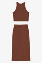 Conjunto Feminino Regata Com Saia Midi Endless Conjunto Feminino Regata Com Saia Midi Endless