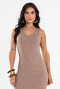 Vestido Feminino Midi Decote Em V Endless Vestido Feminino Midi Decote Em V Endless
