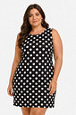 Vestido Curto Estampado Plus Size Infinita Cor Vestido Curto Estampado Plus Size Infinita Cor