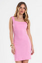 Vestido Feminino Midi Decote Quadrado Endless Vestido Feminino Midi Decote Quadrado Endless