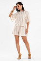 Blusa Feminina Box De Linho Maquinetado Endless Blusa Feminina Box De Linho Maquinetado Endless