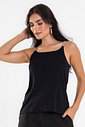 Blusa Feminina De Alça Com Aviamento Endless