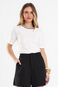 Blusa Feminina Em Ribana Endless Blusa Feminina Em Ribana Endless