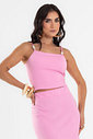 Conjunto Feminino Blusa Com Saia Midi Endless
