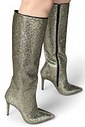 ELLEN  – BOTA CANO LONGO SHINE DOURADA