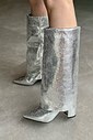 KALI - BOTA CANO LONGO CAPA PRATA