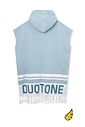 Duotone Poncho Unisex 2026 Ink Blue