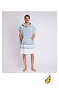 Duotone Poncho Unisex 2026 Ink Blue