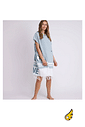 Duotone Poncho Unisex 2026 Ink Blue
