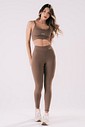 Conjunto Feminino Fitness Legging + Top Coffe Conjunto Feminino Fitness Legging + Top Coffe