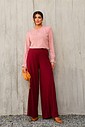 BLUSA PUNHO FRANZIDO - ROSE BLUSA PUNHO FRANZIDO - ROSE