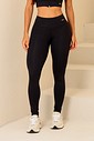 CONJUNTO FITNESS TOP E LEGGING - PRETO