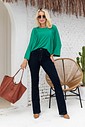 BLUSA COM DETALHE FRANZIDO - VERDE
