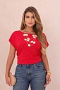 BLUSA OMBRO A OMBRO - VERMELHA BLUSA OMBRO A OMBRO - VERMELHA