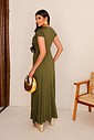 VESTIDO LONGO BUSTO NÓ - VERDE VESTIDO LONGO BUSTO NÓ - VERDE