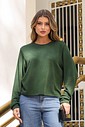 BLUSA TRICÔ ASPEN - MILITAR BLUSA TRICÔ ASPEN - MILITAR