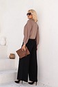 BLUSA TRANSPASSADA MANGA LONGA - CAQUI BLUSA TRANSPASSADA MANGA LONGA - CAQUI