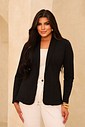 BLAZER MALHA ROMA - PRETO BLAZER MALHA ROMA - PRETO