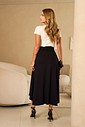 SAIA ENVELOPE MIDI - PRETA SAIA ENVELOPE MIDI - PRETA