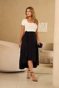 SAIA ENVELOPE MIDI - PRETA SAIA ENVELOPE MIDI - PRETA