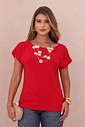 BLUSA OMBRO A OMBRO - VERMELHA BLUSA OMBRO A OMBRO - VERMELHA