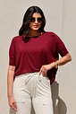 BLUSA AMPLA - BORDÔ BLUSA AMPLA - BORDÔ