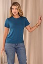 T-SHIRT VISCOLYCRA PREMIUM - AZUL PETRÓLEO T-SHIRT VISCOLYCRA PREMIUM - AZUL PETRÓLEO