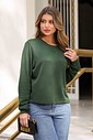 BLUSA TRICÔ ASPEN - MILITAR BLUSA TRICÔ ASPEN - MILITAR