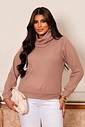 BLUSA TRICÔ - CAQUI BLUSA TRICÔ - CAQUI