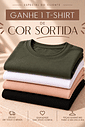 ✨ Parabéns! Você ganhou uma T-SHIRT SORTIDA ! ⚠️Na observação do seu pedido, informe o tamanho desejado!