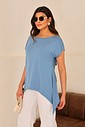 BLUSA PONTAS - AZUL BLUSA PONTAS - AZUL