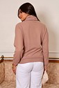 BLUSA TRICÔ - CAQUI BLUSA TRICÔ - CAQUI