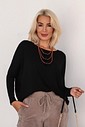 BLUSA AMPLA MANGA LONGA - PRETA BLUSA AMPLA MANGA LONGA - PRETA
