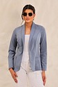 BLAZER MALHA URBAN - AZUL JEANS BLAZER MALHA URBAN - AZUL JEANS