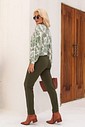 BLUSA TRANSPASSADA MANGA LONGA - ESTAMPA VERDE BLUSA TRANSPASSADA MANGA LONGA - ESTAMPA VERDE