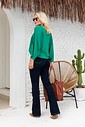 BLUSA COM DETALHE FRANZIDO - VERDE