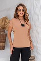 BLUSA OMBRO A OMBRO - CAMEL BLUSA OMBRO A OMBRO - CAMEL