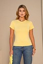 T-SHIRT VISCOLYCRA PREMIUM - AMARELA