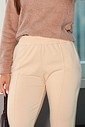 CALÇA MOLETINHO COM FRISO - AREIA CALÇA MOLETINHO COM FRISO - AREIA