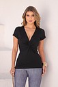 BLUSA BUSTO NÓ - PRETA