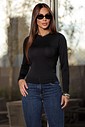 CONJUNTO TWIN SET MANGA LONGA - PRETO CONJUNTO TWIN SET MANGA LONGA - PRETO