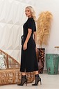 VESTIDO LAÇO NA CINTURA - PRETO