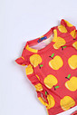 CONJUNTO MENINA BLUSA E SHORT SAIA MAÇAS