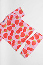 CONJUNTO MENINA CAMISETA E LEGGING DOCE FRUTINHAS