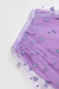SHORT SAIA TULE LILAS ESTRELAS