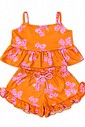 CONJUNTO MENINA BLUSA ALÇA E SHORTS BALLOON DOG